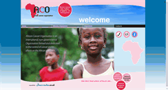 Desktop Screenshot of africancancer.org